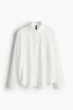 Camisa oversize de algodon - H&m фото 6