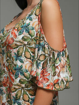 Ялта платье женское (листья)