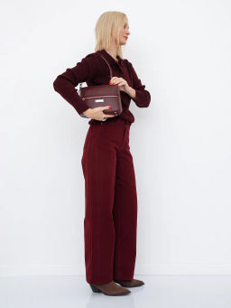 Сумка 0464C burgundy Polina&Eiterou