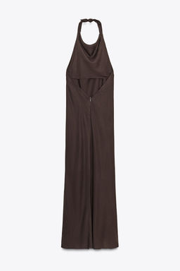 FLOWING HALTER DRESS - Zara фото 15