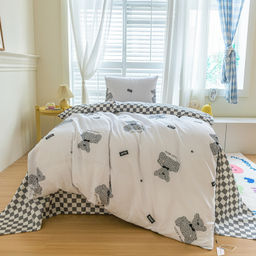 Комплект постельного белья Сатин Люкс KIDS 100% хлопок CDK063 160*230 1.5 спальный 50-70 1 шт