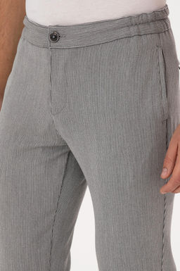 Erkek A__k Gri Slim Fit Kanvas / Chino Pantolon - U.s. polo assn фото 5