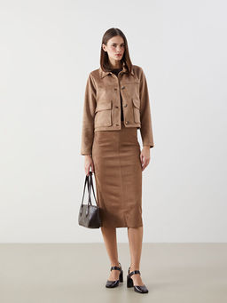 Beli Fermuarl? S?et Kad?n Etek