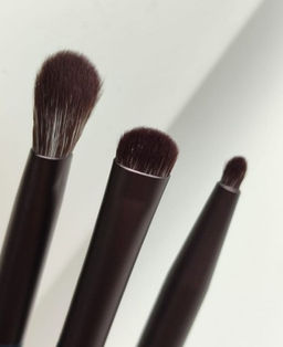 Кисточки для макияжа люксового бренда O HUI в чехле, 3pc