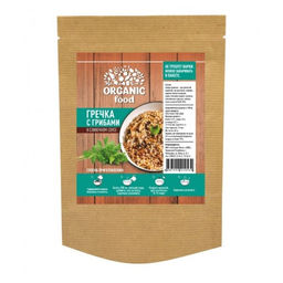 Гречка с грибами со сливочным вкусом 60гр. (1 порция)