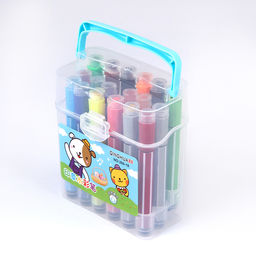 Фломастеры, 18 цветов, толстые, с печатью, вентилируемый колпачок, МИКС - Simaland фото 2