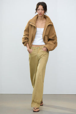 BALLOON TROUSERS WITH BELT LOOPS