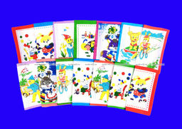 Цена за 10 пар. Носовые платки детские плотный поплин