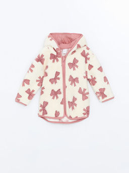 Kap??onlu Desenli K?z Bebek H?rka