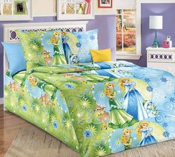 Детское белье - Бязь Сестрички 1,5-спальный (молния)