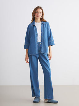 Loose Fit Kad?n Jean G?mlek