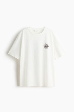 Camiseta oversize estampada - H&m фото 2