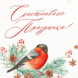 Цена за 2 шт. Коробка подарочная новогодняя складная «Счастливого праздника», 16×23×7.5 см