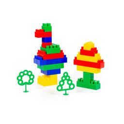 Конструктор Строитель (Малый, 66 элементов) (в мешке) - Полесье фото 3