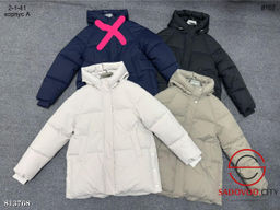 Зимняя женская дутая куртка с капюшоном - Bruno фото 3