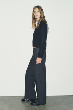 ZW COLLECTION STRAIGHT-FIT TROUSERS - Zara фото 5