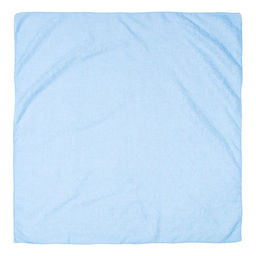 Платок женский, цвет голубой, размер 70х70 - Rossini фото 3