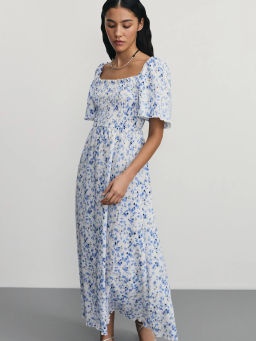 Платье миди с цветочным принтом / Zarina