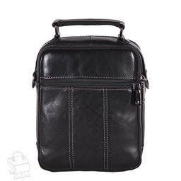 Сумка мужская кожаная 22666Z black Zinimsk в Новосибирске