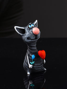 Фигурка полистоун «Кот романтик», 8×5×5 см