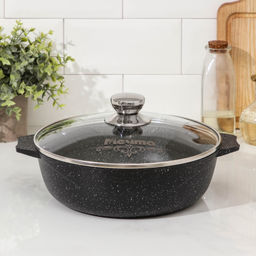 ГРАНИТ BLACK INDUCTION Жаровня 4,0 л, арт. 34802И