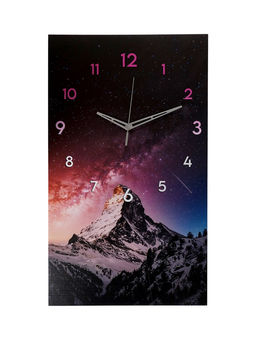 Часы-картина настенные интерьерные «Горы», бесшумные, 35×60 см