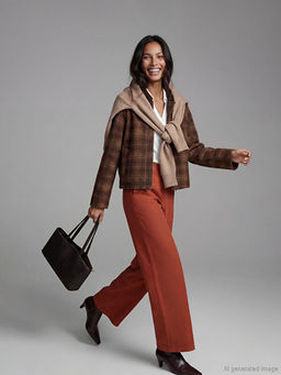 Beli Lastikli Geni? Pa?a Kad?n Pantolon