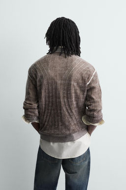 ABSTRACT JACQUARD JUMPER - Zara фото 3