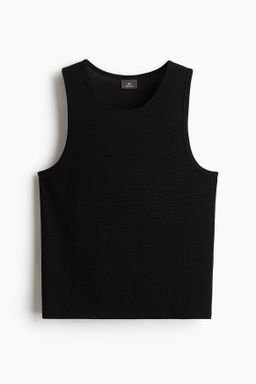 Camiseta metalizada sin mangas Regular Fit - H&m фото 3