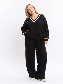 Джемпер вязаный DG39166BLK01 - Артесса фото 5