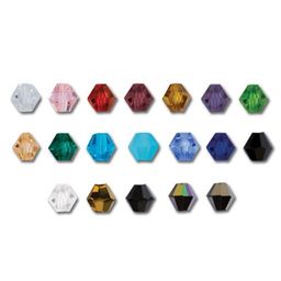 Бусина стеклянная Zlatka GBA-01 4 х 4 мм 34 шт на подложке в пакете с европодвесом №30 прозрачный перламутровый