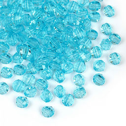 Бусины акриловые MAGIC HOBBY арт.MG.3244-12 цв.12 голубой &Oslash;10мм уп.500г