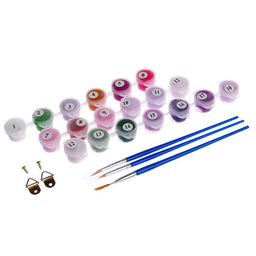 Картина по номерам на холсте с подрамником Натюрморт с цветами, 30х40 см - Школа талантов фото 4