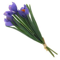 Цветы искусственные "Букет Крокусов", L9 W9 H31 см