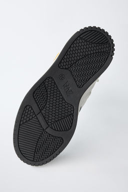 MULTI-PIECE HIGH-TOP SNEAKERS