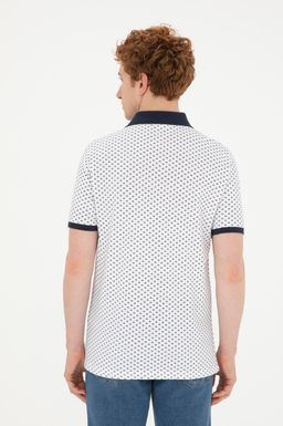 Мужская футболка бежевого меланжа - U.s. polo assn фото 5