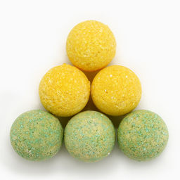 Бомбочки для ванны «Яркого праздника», 6×20 г, аромат яблочный пунш, Чистое счастье