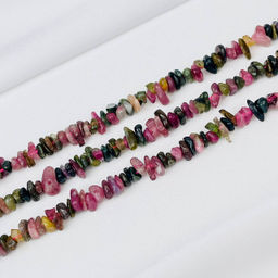 Бусины для украшений из Турмалина крошка 40 см