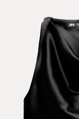 SATIN MIDI DRESS - Zara фото 5