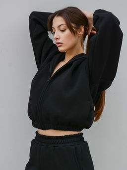 Женский Спортивный костюм К030 Черный-Матовый от Спортсоло