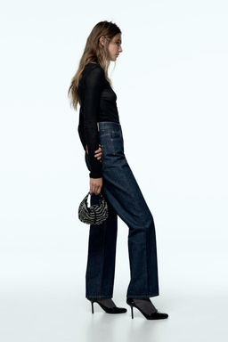 JEANS Z1975 STRAIGHT HIGH WAIST LONG LENGTH - Zara фото 3