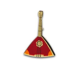 Брошь Балалайка