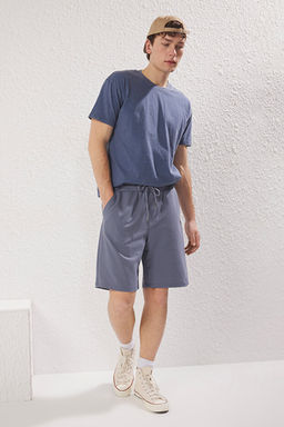 Mavi Basic Oversize/Geni_ Kesim Lastik Belli Ba_c_kl_ _ort TMNSS22SR0257 - Trendyolmilla фото 2