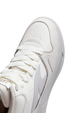 Кеды повседневные утепленные Бежевый/Серый