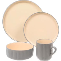 Набор столовый JEWEL Лилле 16 предметов (керамика) (ПС0008-38)