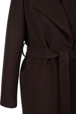 01-12170 Пальто женское демисезонное (пояс) - El podio фото 12