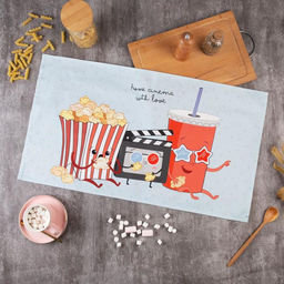 Полотенце Этель Home cinema 40х73 см, 100% хлопок, саржа 190 гр/м2