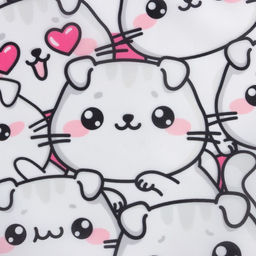 Фартук детский Этель Happy cats, 49 х 39 см  фото 3