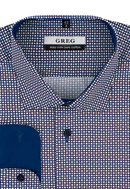 Сорочка мужская длинный рукав GREG 623/131/8921/Z/1_GB