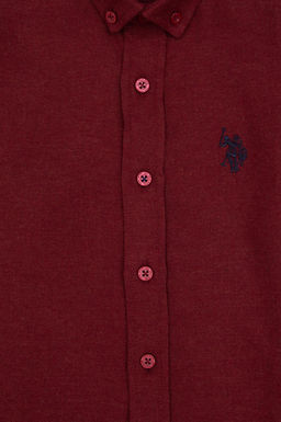 Erkek _ocuk Bordo Uzun Kollu Basic G_mlek Sepette S_rpriz _ndirim - U.s. polo assn фото 3